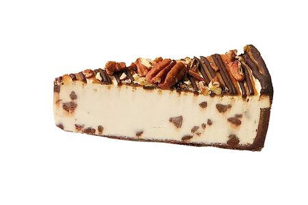 Чизкейк Нью-Йорк с шоколадом и грецким орехом
