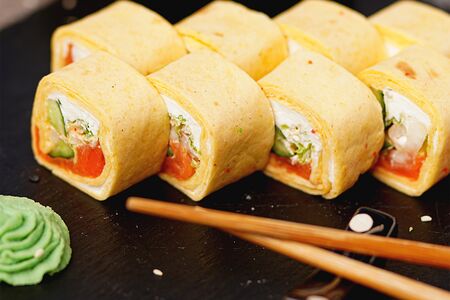 Ролл Мексикано салмон