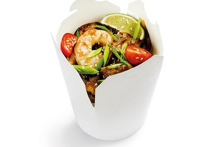 Wok Том ям с креветкой