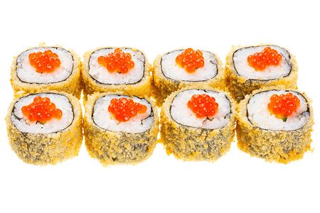 С лососем и икрой