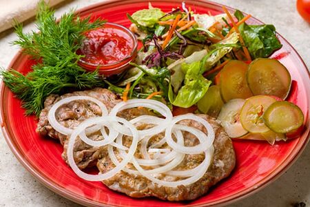 Отбивная свинина