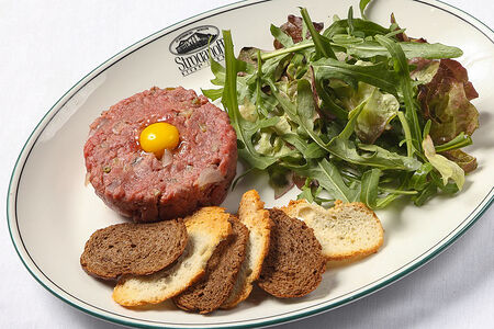 Тартар из мраморной говядины