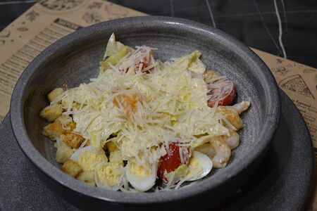 Цезарь с креветкой
