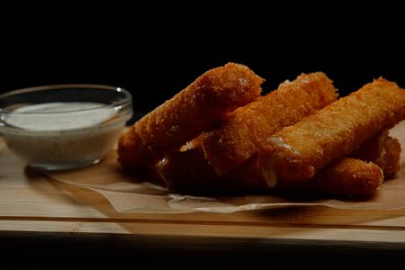 Сыр жареный