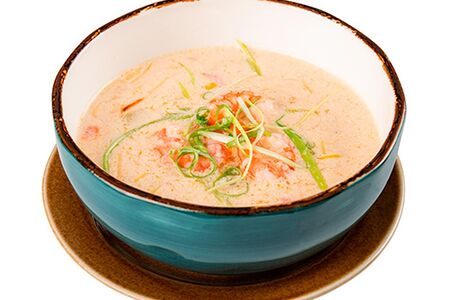 Суп Сливочный с креветками