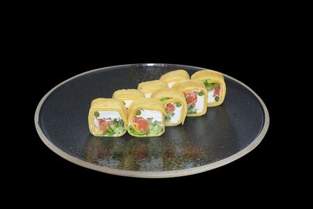 Тортилья с лососем