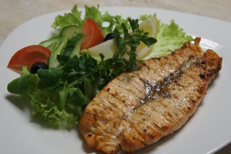 Стейк из семги