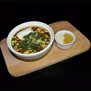 Окрошка на квасе