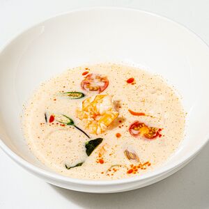 Том кха с креветками