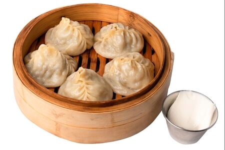 Манты с мясом