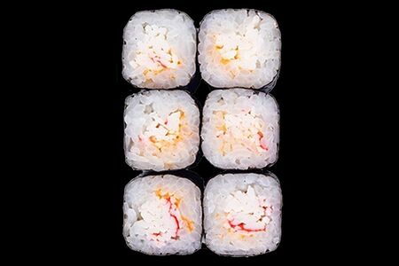 Мини-роллы спайси с крабом