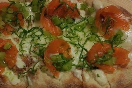 Пицца Лосось Огурец