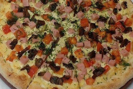 Пицца Ветчина-грибы