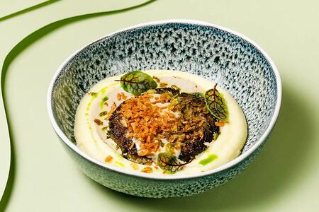 Бифштекс с картофельным пюре