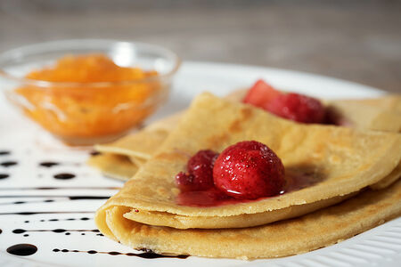 Вегетарианские блины классические