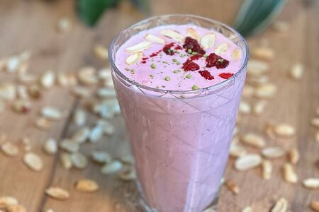 Милкшейк Малиновый пирог