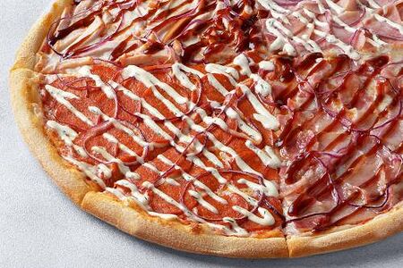 Пицца Четыре сезона на тонком