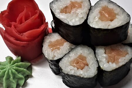 Мини-ролл Сяке маки