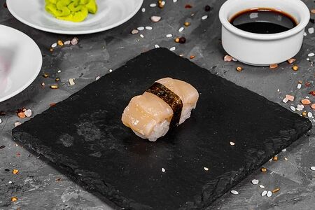 Суши гребешок