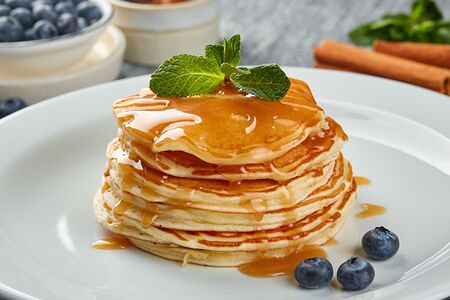 Ванильные панкейки