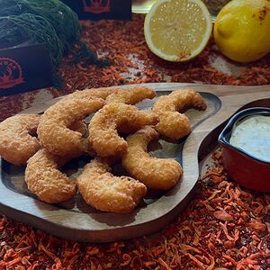 Креветка в кляре