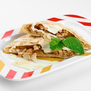 С яблоком и корицей