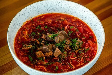 Борщ с говядиной