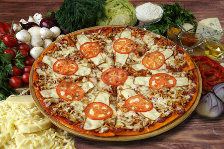 Пицца Охотничья⁣⁣