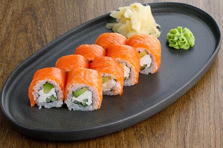 Филадельфия с лососем