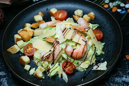 Цезарь с креветками