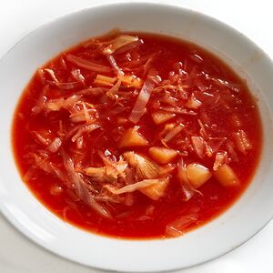 Борщ с говядиной