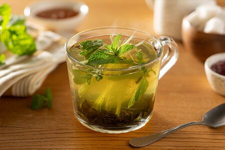 Молочный улун с лемонграссом