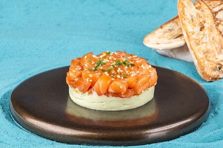 Тартар из лосося