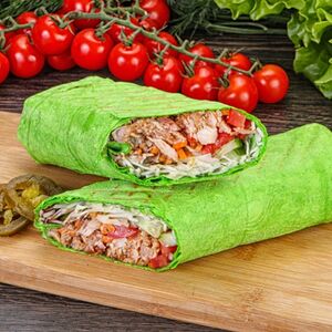 Шаурма с чесночным лавашом Острая