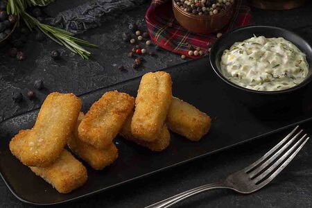 Хрустящие крокеты из минтая