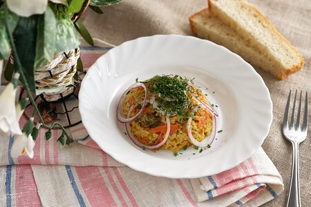 Плов с говядиной