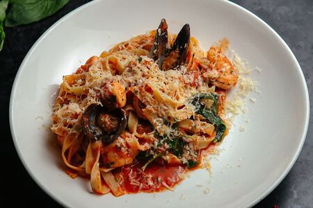 Паста с морепродуктами