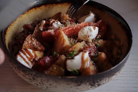 Салат с баклажаном