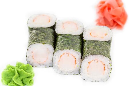 Ролл с креветкой