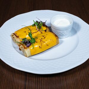 Блины с мясом