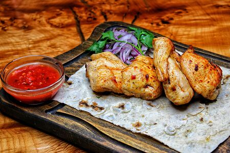 Шашлык из курицы