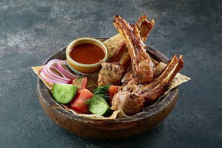 Шашлык из корейки ягненка