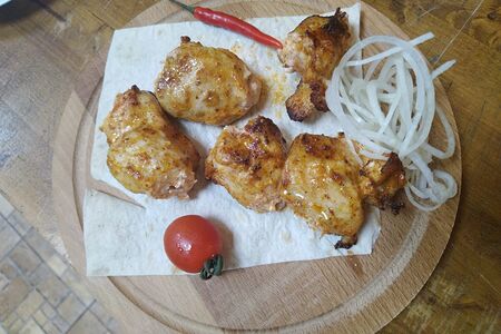 Шашлык из куриного филе