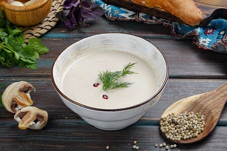 Крем-суп грибной