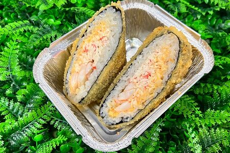 Криспи онигири креветка-краб