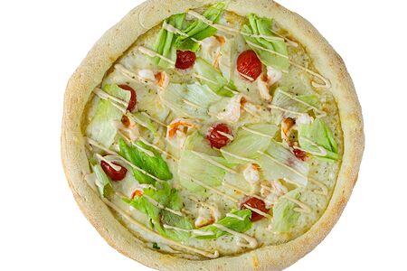 Пицца Цезарь с креветкой L