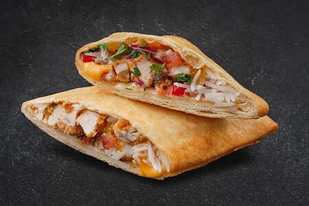 Чимичанга с курицей