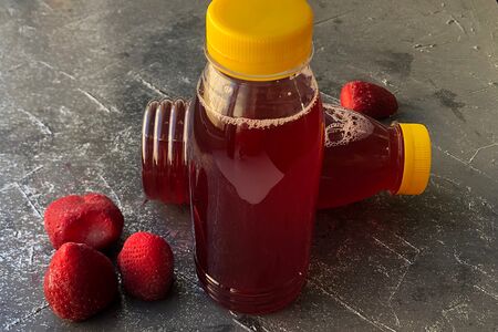 Морс из клубники