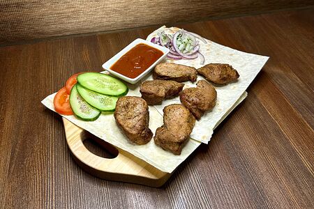 Шашлык из cвинoй вырезки