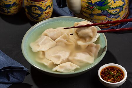 Свинина с пекинской капустой и грибами